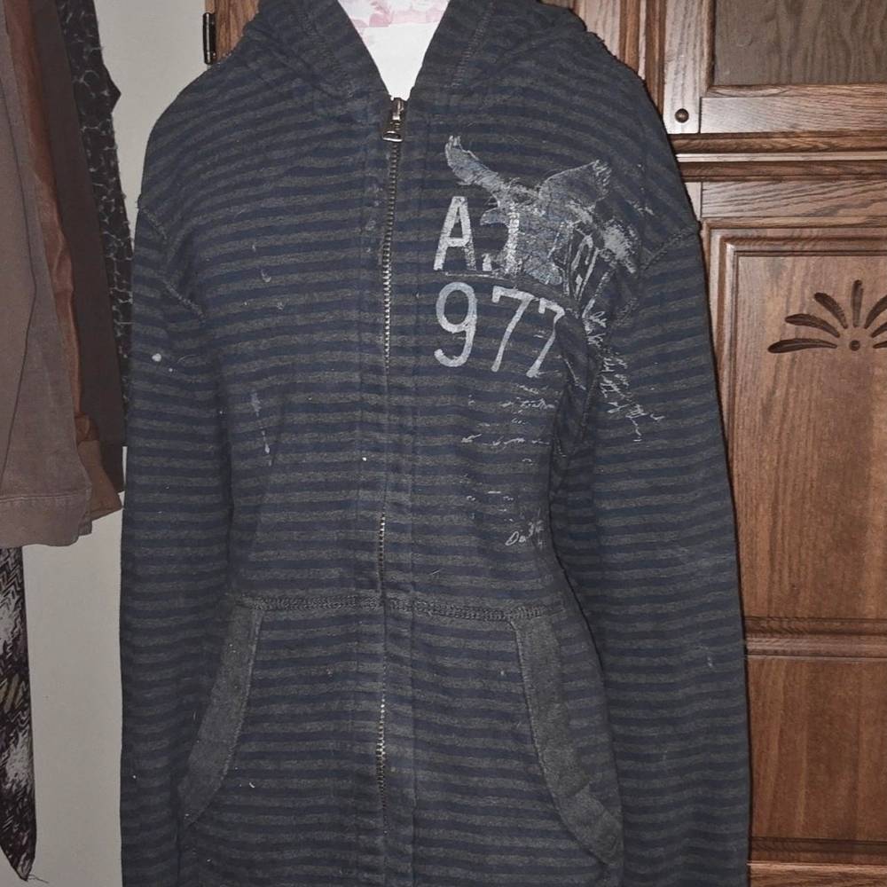 American Eagle Outfitters Vintage Dark Blue Jacket
